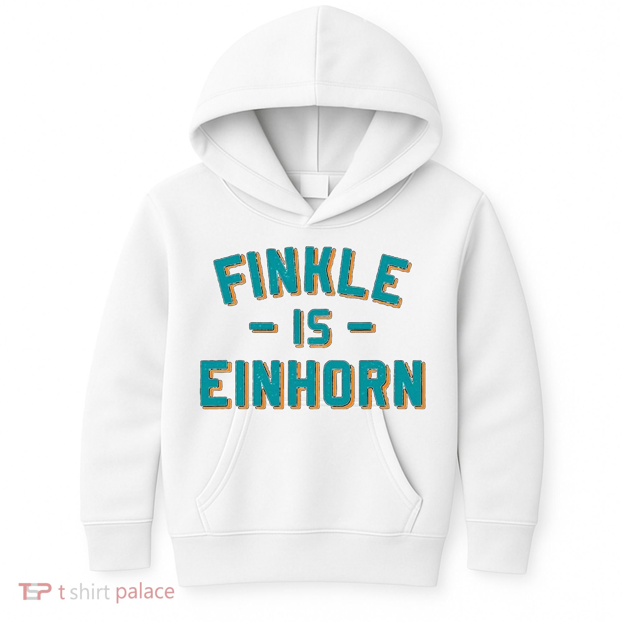 Finkle Is Einhorn Football Fans Kids Hoodie