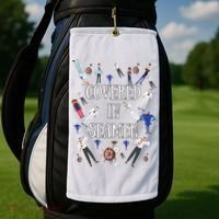 Funny Inappropriate Embarrassing Golf Towel thumb 2