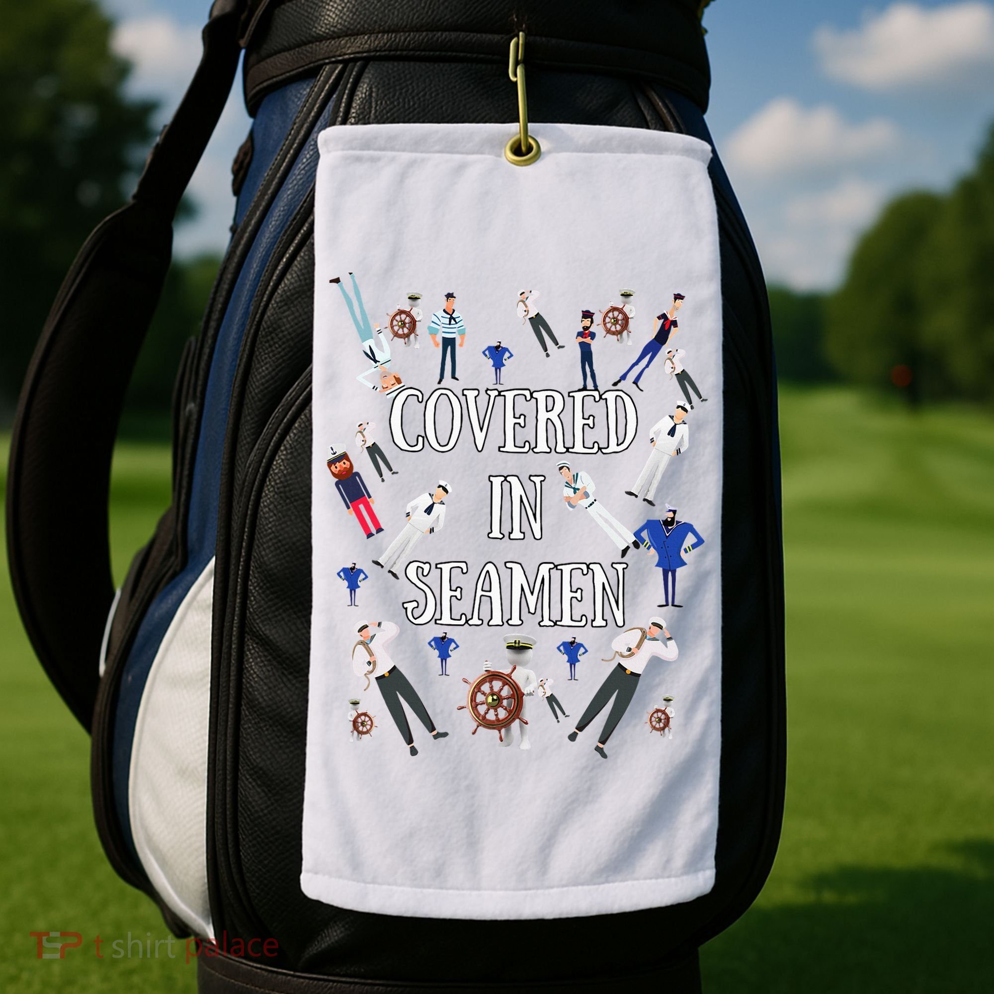 Funny Inappropriate Embarrassing Golf Towel