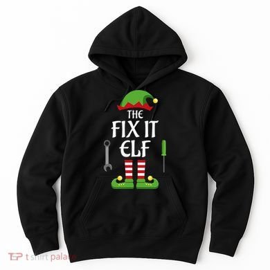 Fix It Elf Family Matching Group Christmas Hoodie