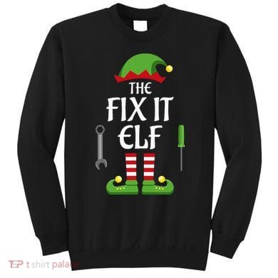 Fix It Elf Family Matching Group Christmas Sweatshirt