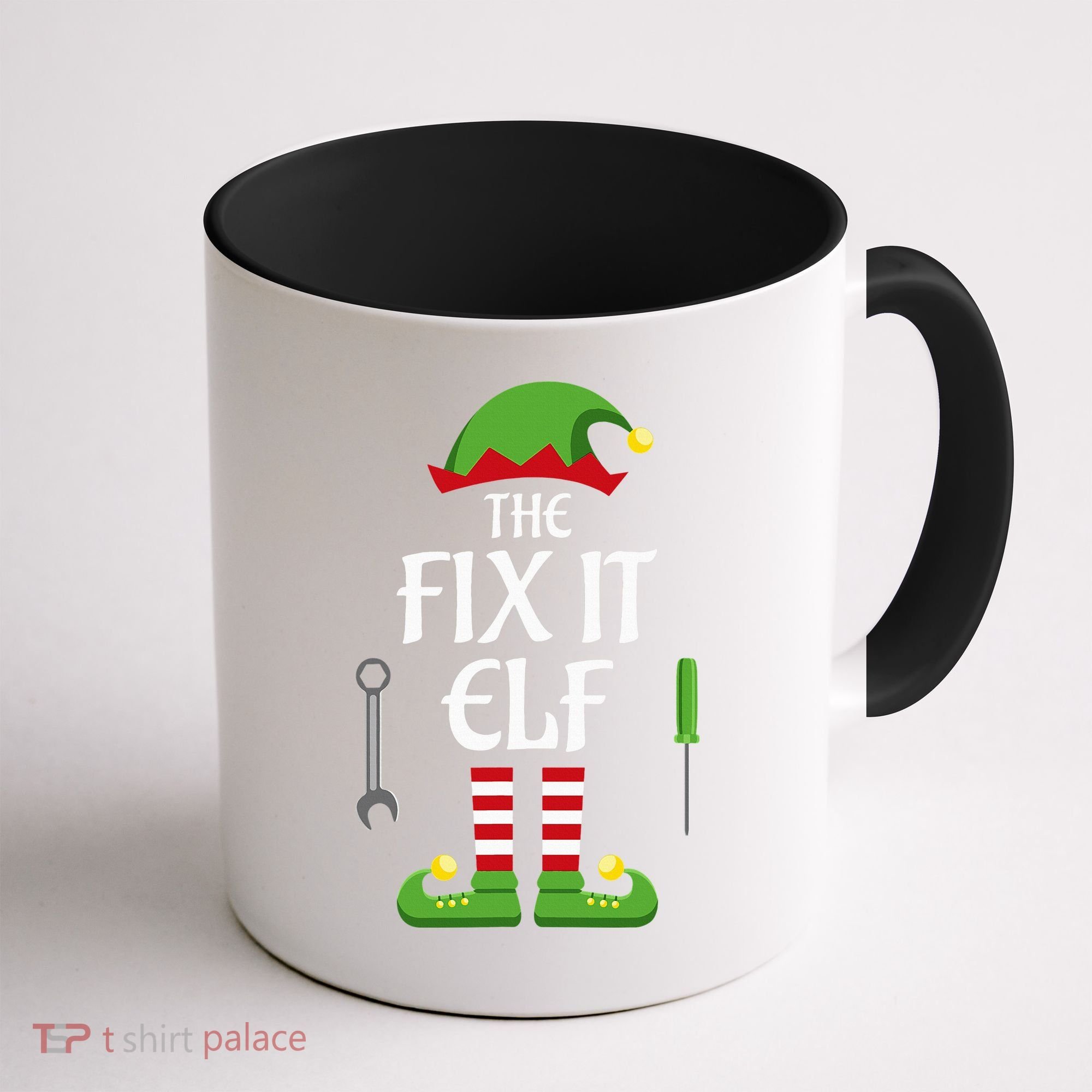 Fix It Elf Family Matching Group Christmas Coffee Mug