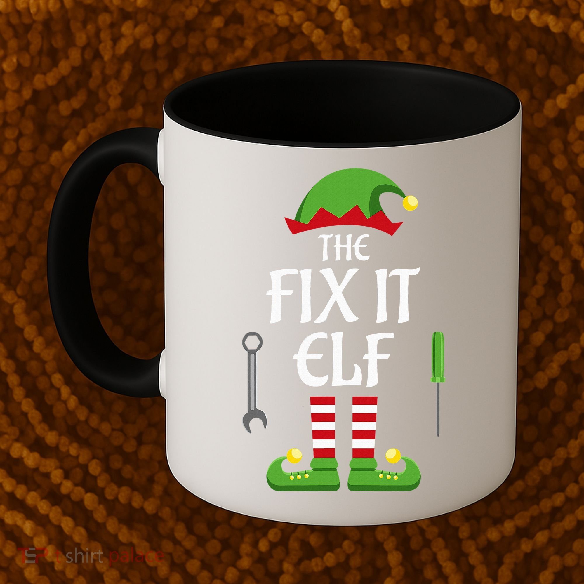 Fix It Elf Family Matching Group Christmas Coffee Mug