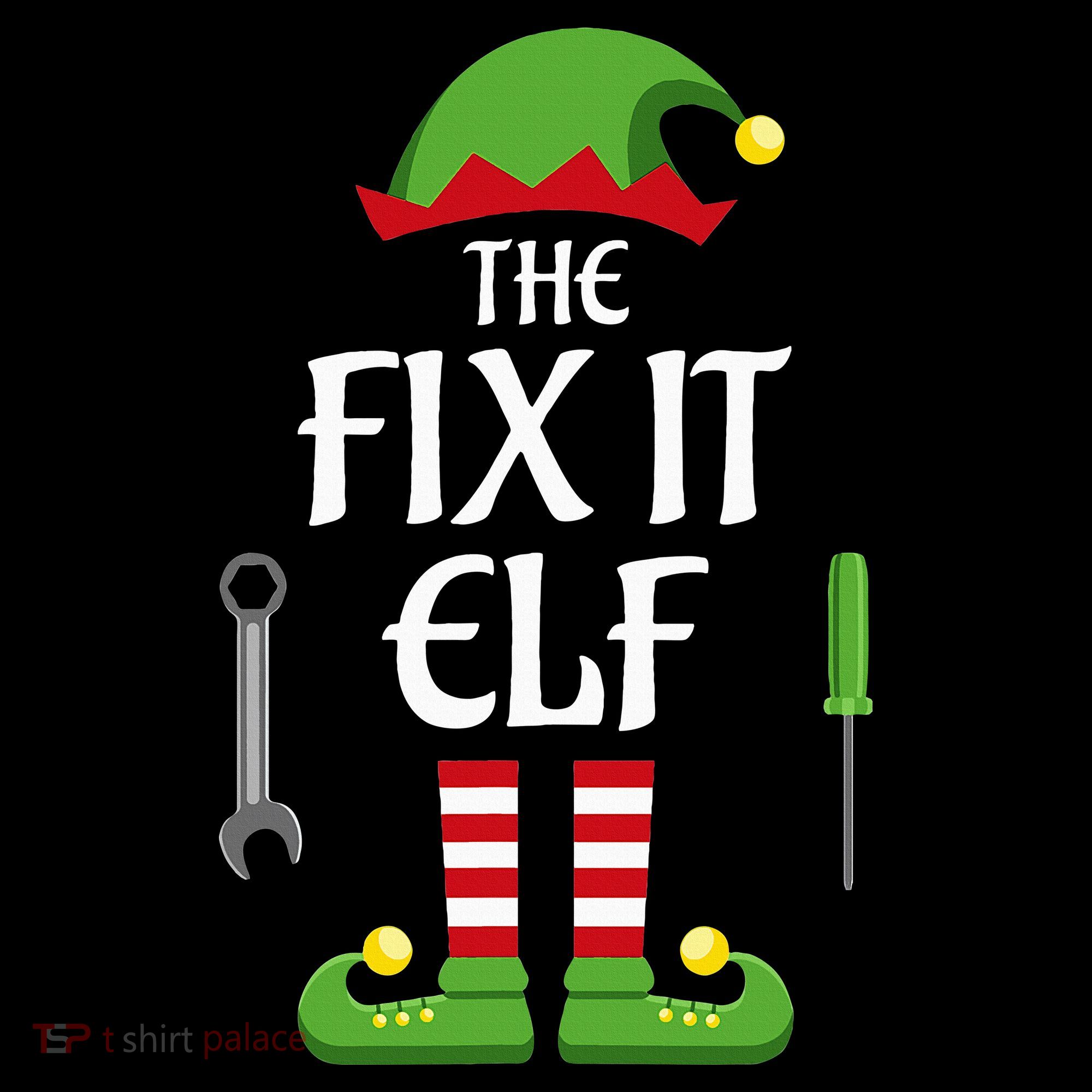 Fix It Elf Family Matching Group Christmas Women's Hoodie
