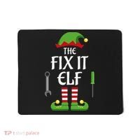 Fix It Elf Family Matching Group Christmas Mousepad thumb 0