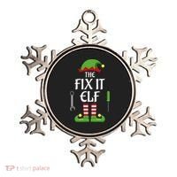 Fix It Elf Family Matching Group Christmas Ornament thumb 0