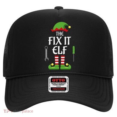 Fix It Elf Family Matching Group Christmas Hat