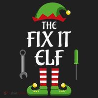Fix It Elf Family Matching Group Christmas Hat thumb 2
