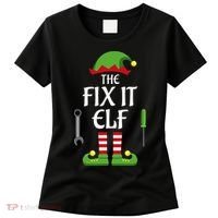 Fix It Elf Family Matching Group Christmas Women's T-Shirt thumb 0