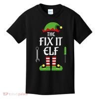 Fix It Elf Family Matching Group Christmas Kids T-Shirt thumb 0