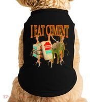 Funny I Eat Cement Cursed Cat Oddly Specific Dank Meme Doggie Tank thumb 0