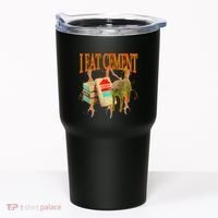 Funny I Eat Cement Cursed Cat Oddly Specific Dank Meme Tumbler thumb 0