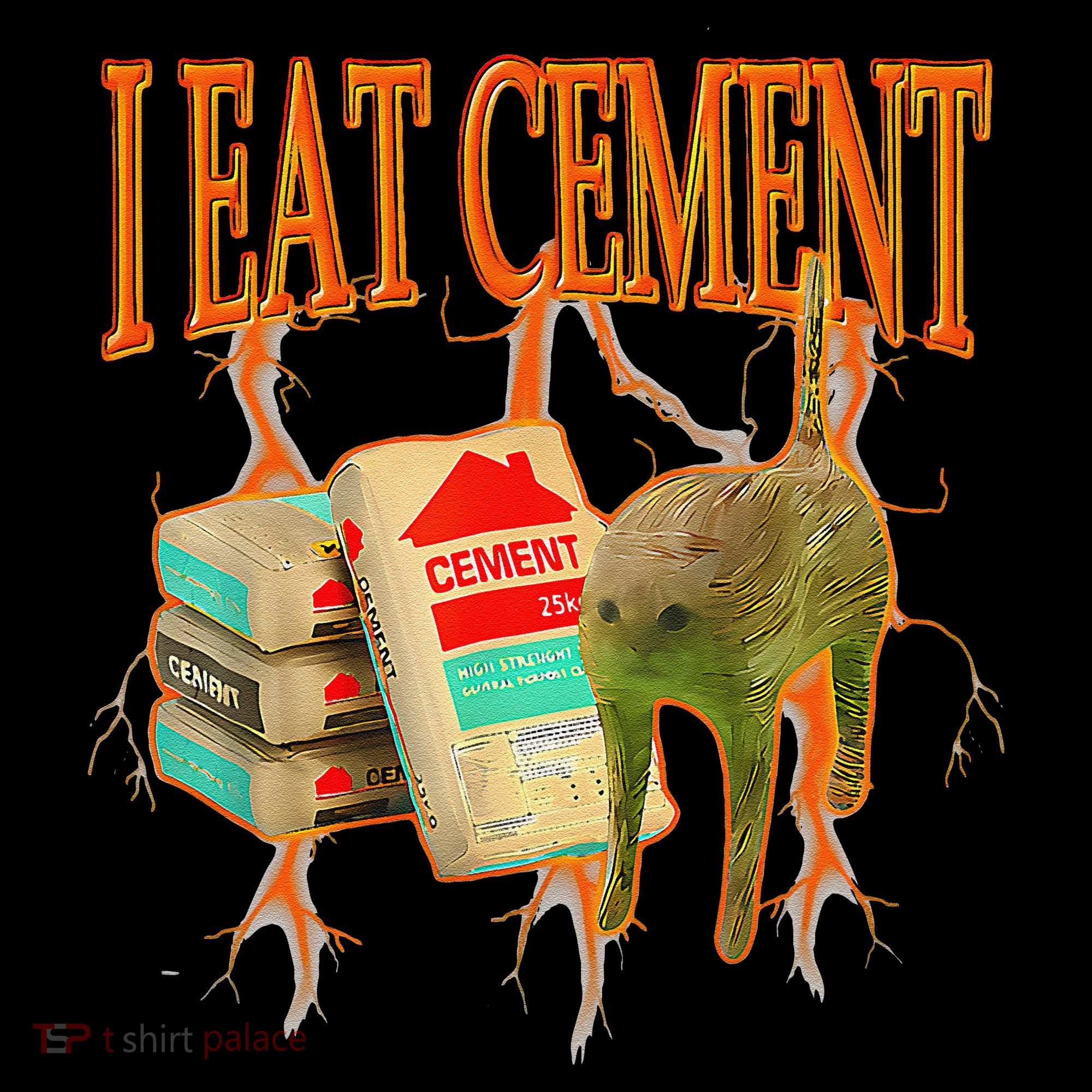 Funny I Eat Cement Cursed Cat Oddly Specific Dank Meme Ornament