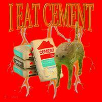 Funny I Eat Cement Cursed Cat Oddly Specific Dank Meme Santa Hat thumb 1