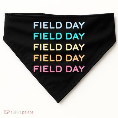 Field Day Ya'll USA-Made Doggie Bandana