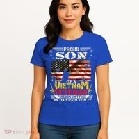 Freedom Isn't Freegreat Giftproud Son Of A Vietnam Veteran Dad Gift Women's T-Shirt thumb 4