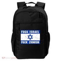 Fuck Israel Fuck Zionism Backpack thumb 0