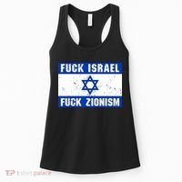 Fuck Israel Fuck Zionism Women's Tank Top thumb 0