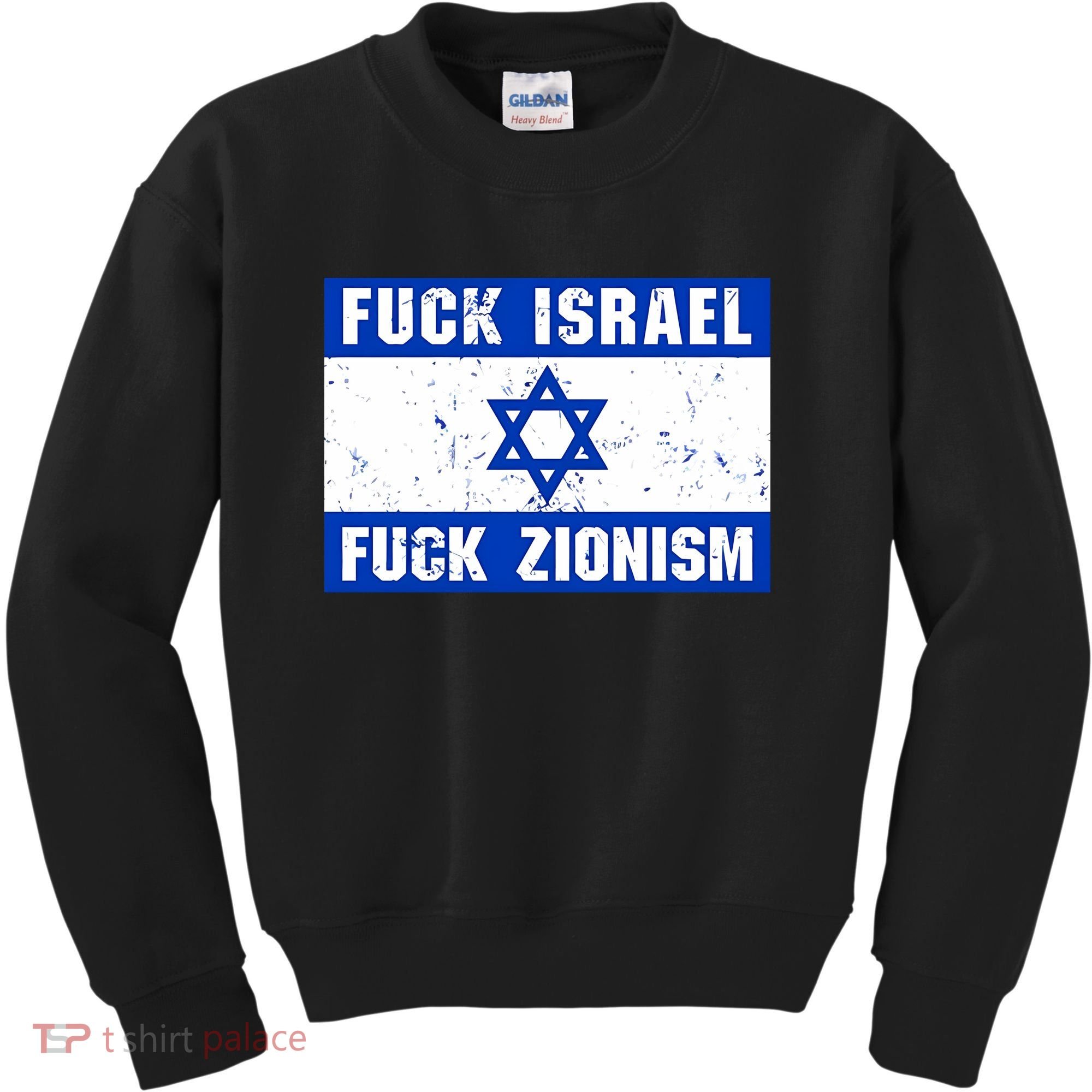 Fuck Israel Fuck Zionism Kids Sweatshirt