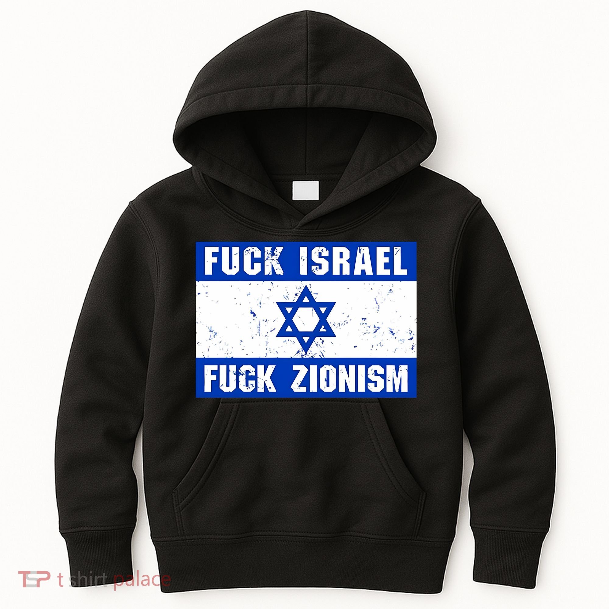 Fuck Israel Fuck Zionism Kids Hoodie