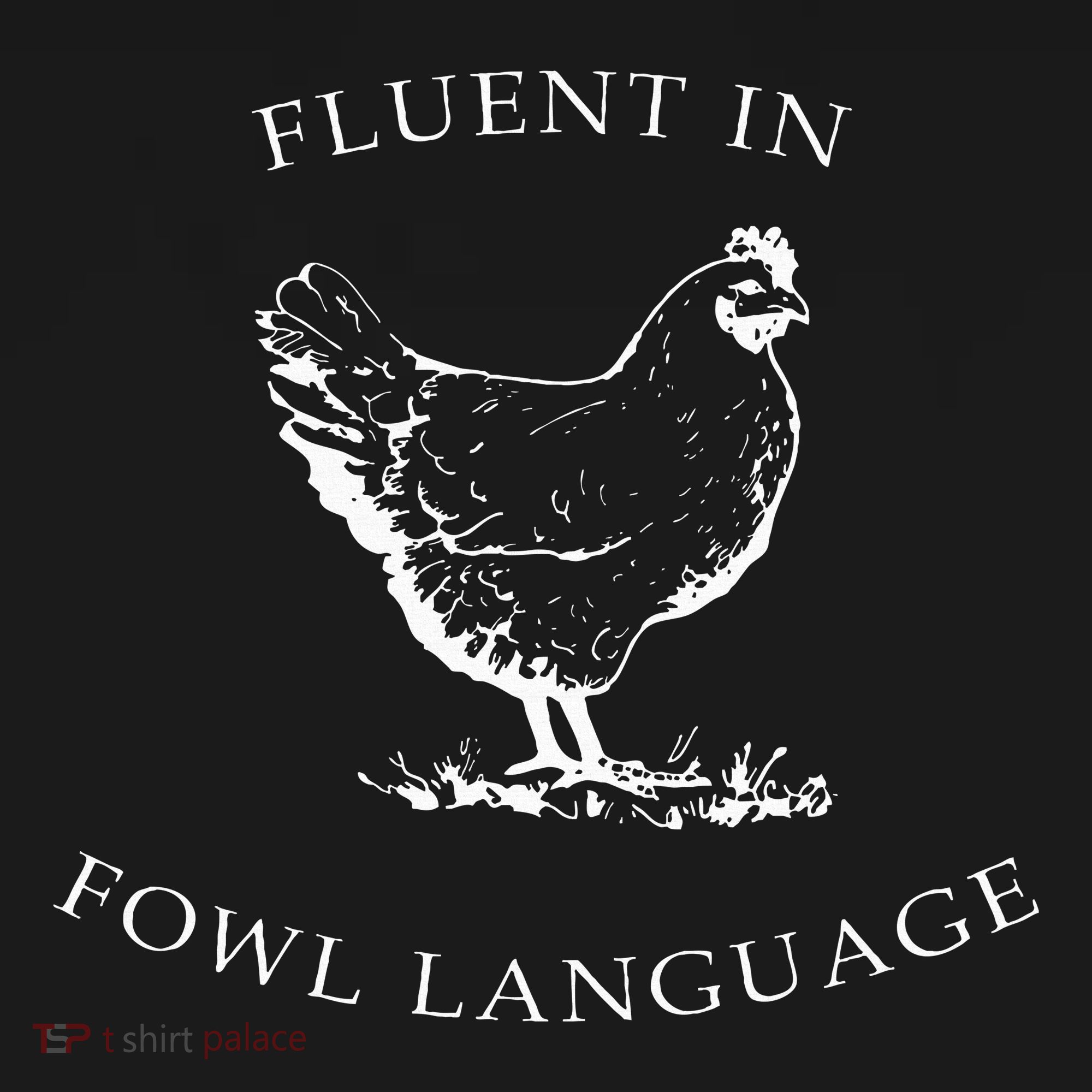 Fluent In Fowl Language Funny Chicken Lovers Father’S Day Women's Hoodie