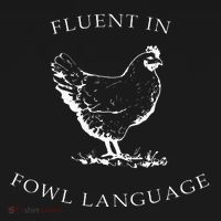 Fluent In Fowl Language Funny Chicken Lovers Father’S Day Ornament thumb 1