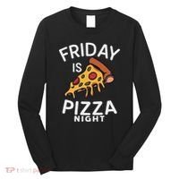 Funny Italian Food Pizza Lover Long Sleeve Shirt thumb 0