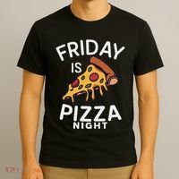 Funny Italian Food Pizza Lover T-Shirt thumb 3
