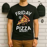 Funny Italian Food Pizza Lover T-Shirt thumb 6