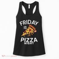 Funny Italian Food Pizza Lover Women's Tank Top thumb 0