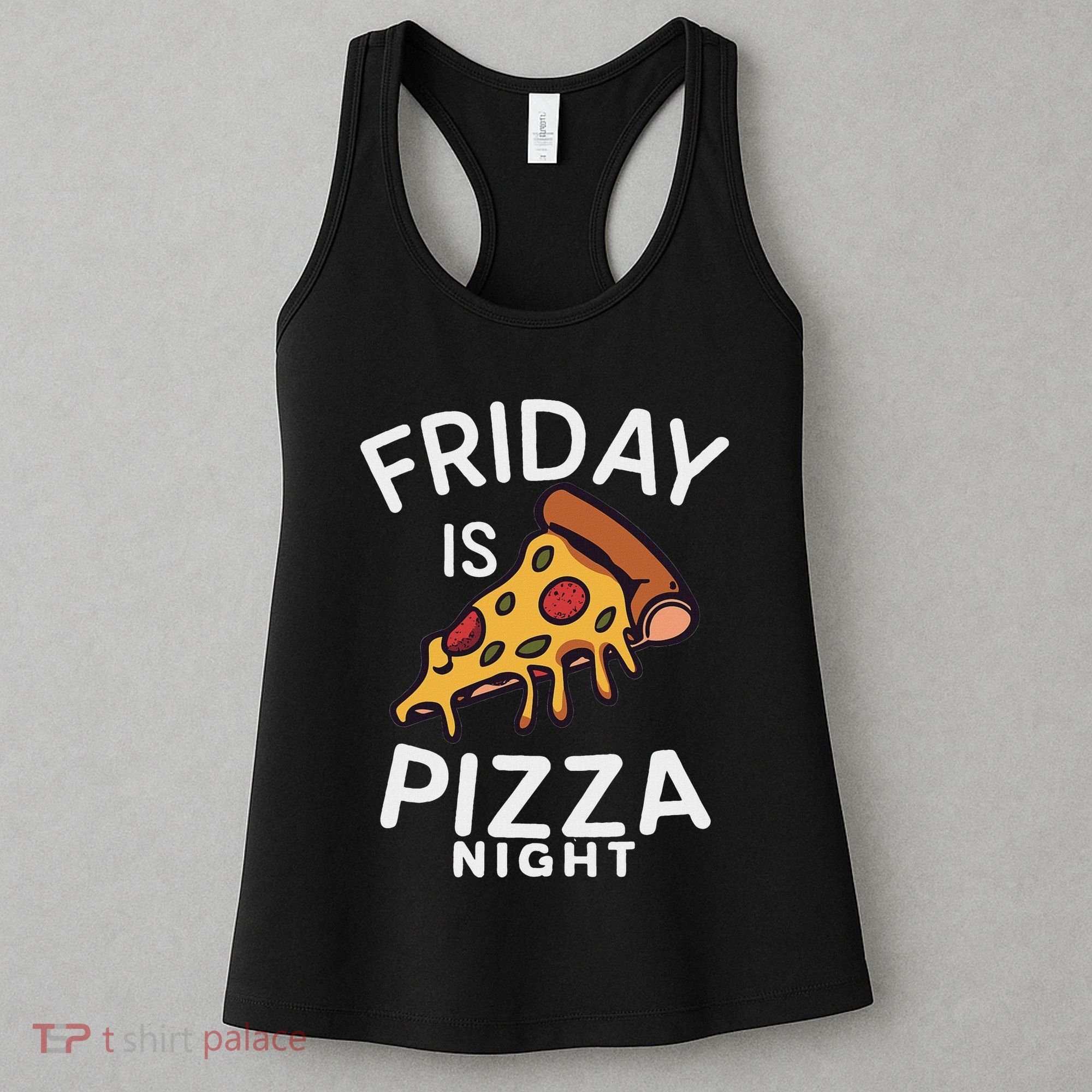 Funny Italian Food Pizza Lover Women's Tank Top
