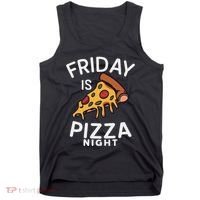 Funny Italian Food Pizza Lover Tank Top thumb 0