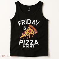 Funny Italian Food Pizza Lover Tank Top thumb 2
