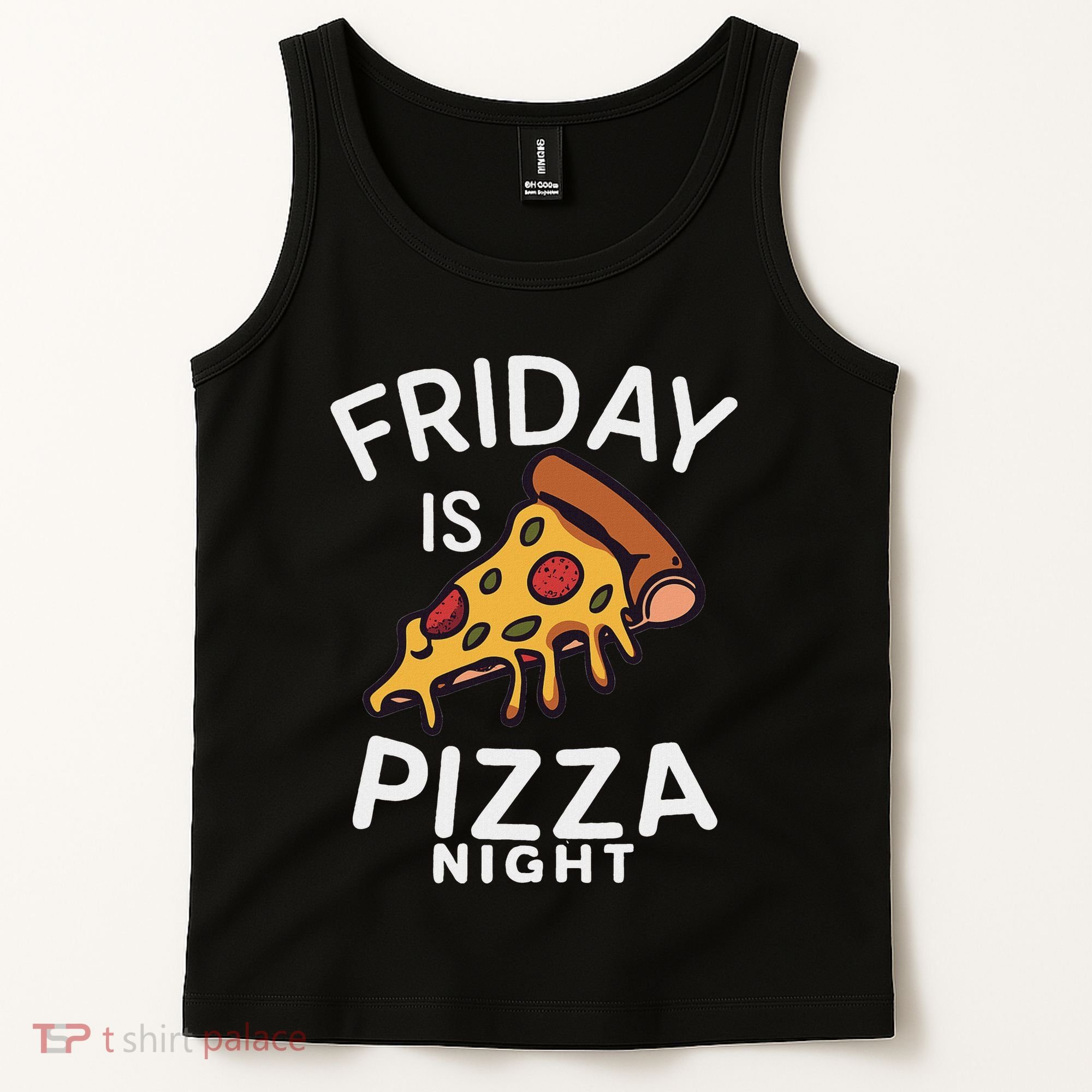 Funny Italian Food Pizza Lover Tank Top