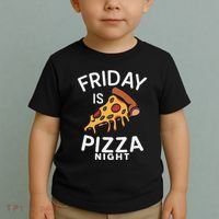 Funny Italian Food Pizza Lover Toddler T-Shirt thumb 2
