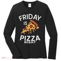 Funny Italian Food Pizza Lover Women's Long Sleeve Shirt thumb 0