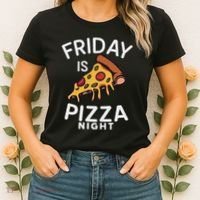 Funny Italian Food Pizza Lover Women's T-Shirt thumb 2