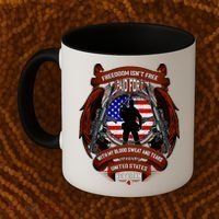 Freedom Isn't Free I Paid For It United States Veteran Coffee Mug thumb 2