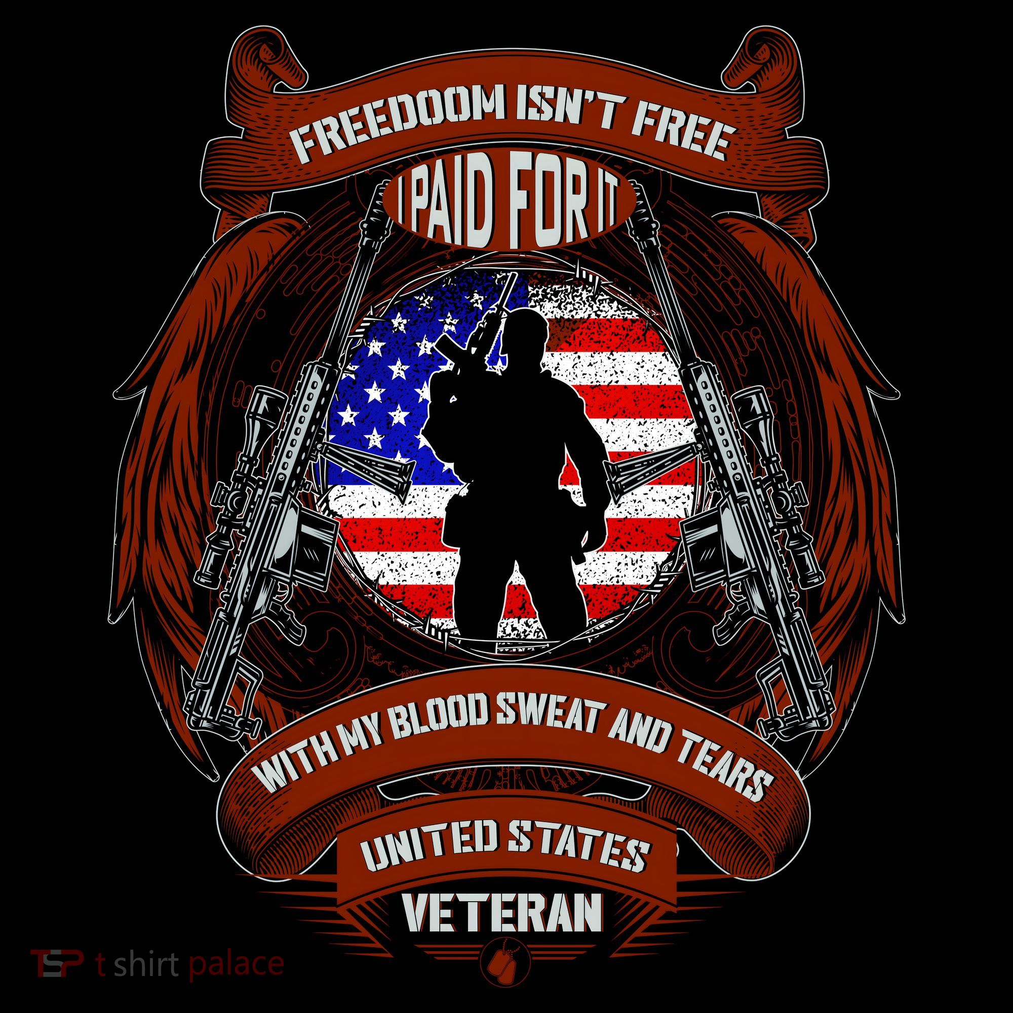 Freedom Isn't Free I Paid For It United States Veteran Coffee Mug