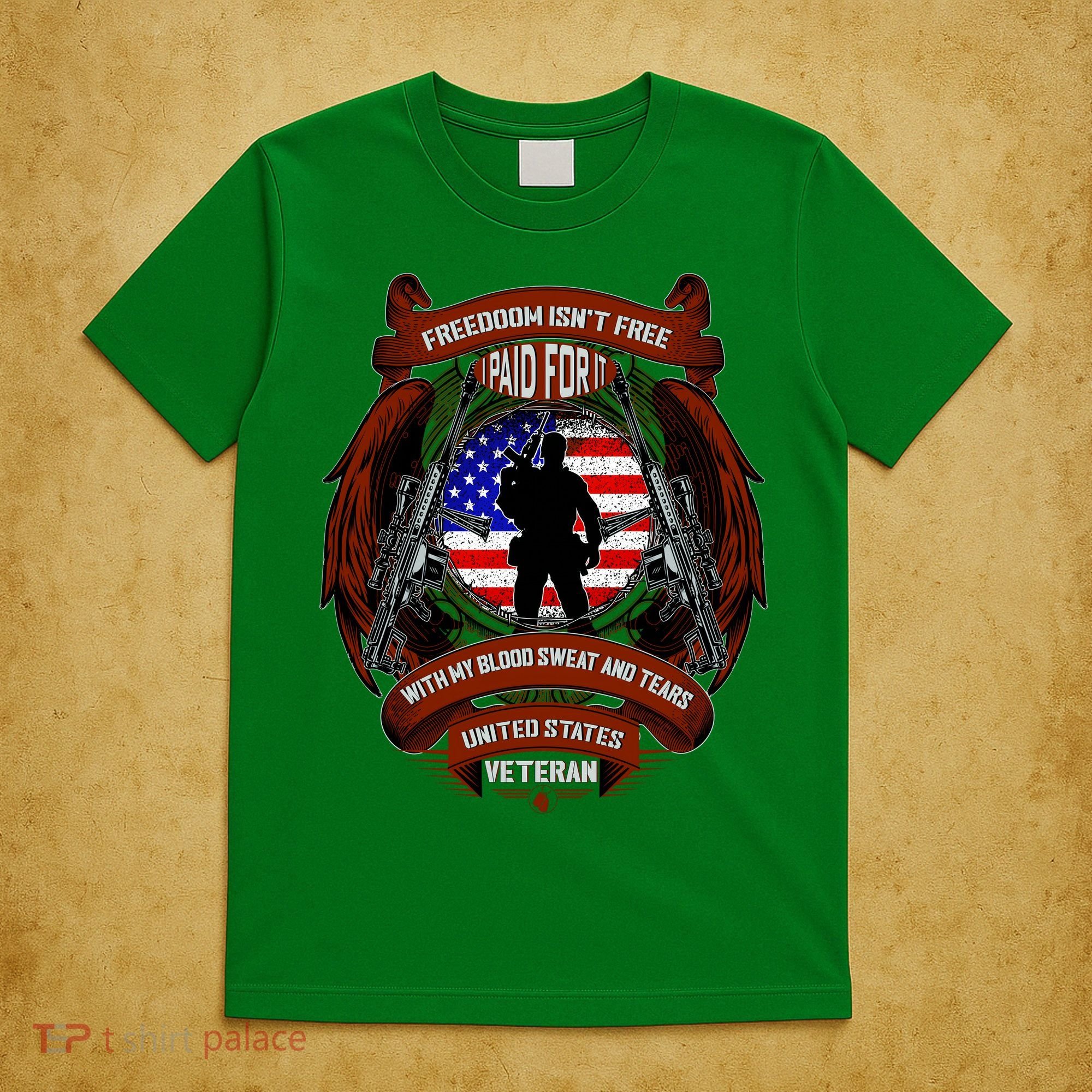 Freedom Isn't Free I Paid For It United States Veteran T-Shirt