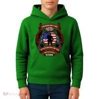 Freedom Isn't Free I Paid For It United States Veteran Kids Hoodie thumb 4