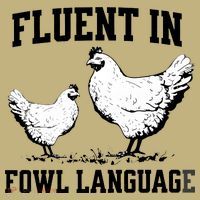 Fluent In Fowl Language Funny Chicken Owner Farm Hoodie thumb 7