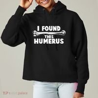 Funny I Found This Humerus Ladies Heavyweight Boxy Pullover Hoodie thumb 0