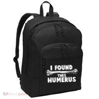 Funny I Found This Humerus Port Authority Basic Backpack thumb 0