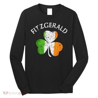 Fitzgerald Irish Family Name Long Sleeve Shirt
