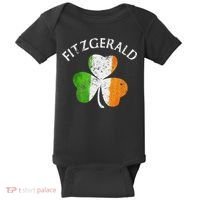 Fitzgerald Irish Family Name Baby Bodysuit thumb 0
