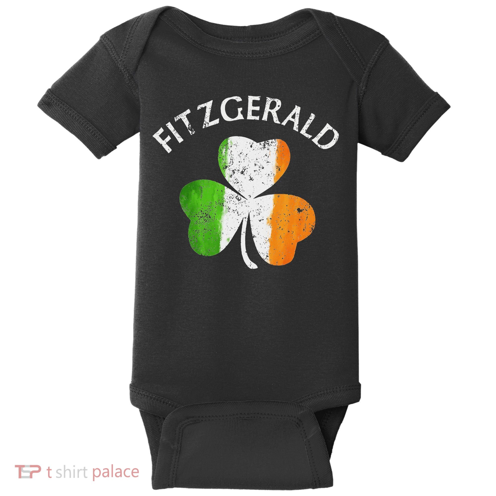 Fitzgerald Irish Family Name Baby Bodysuit