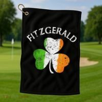 Fitzgerald Irish Family Name Golf Towel thumb 1