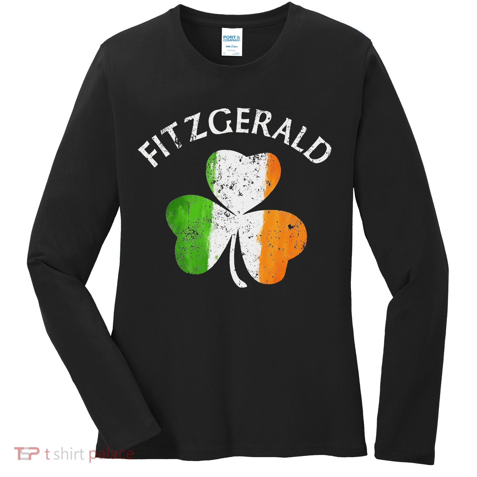 Fitzgerald Irish Family Name Women's Long Sleeve Shirt