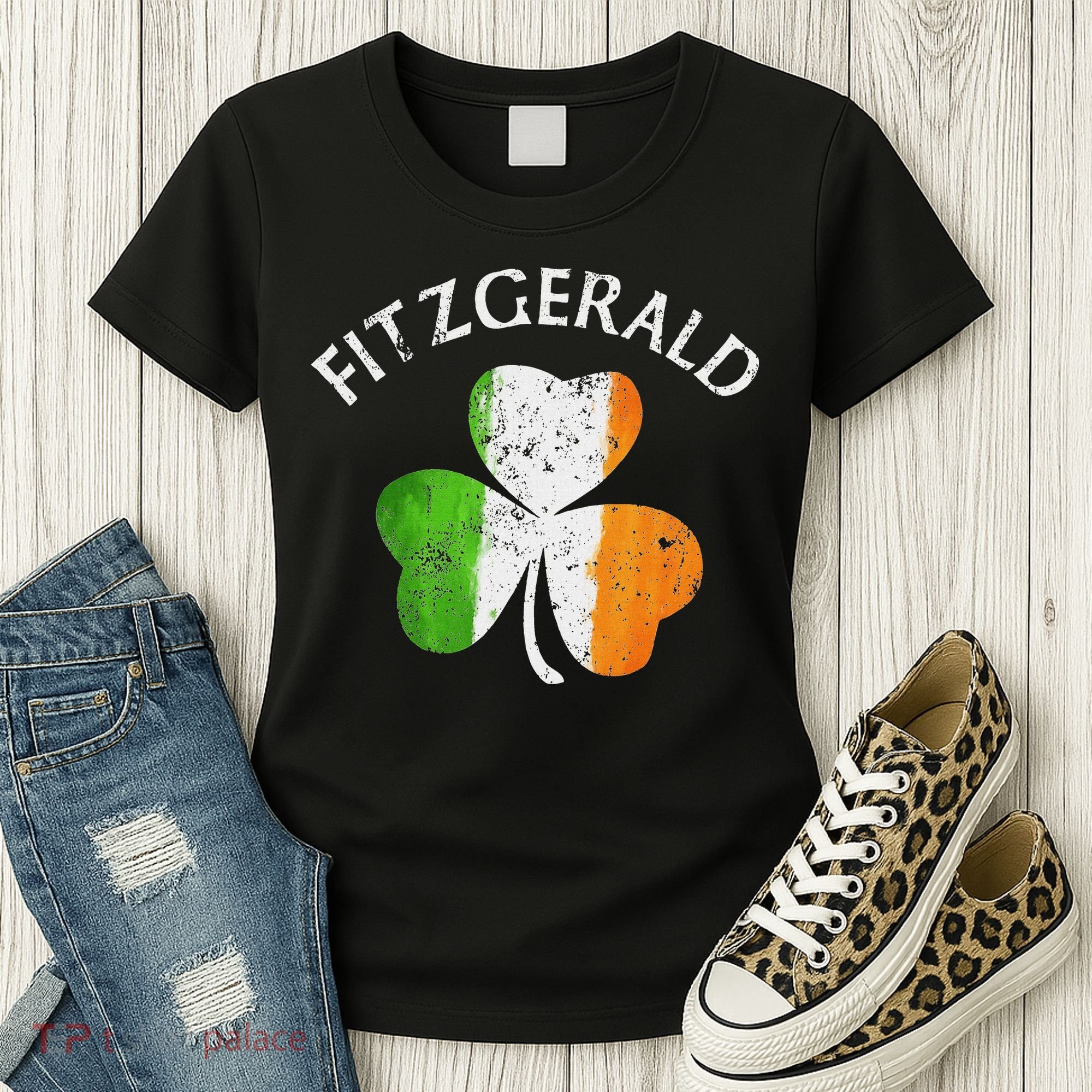 Fitzgerald Irish Family Name Women's T-Shirt